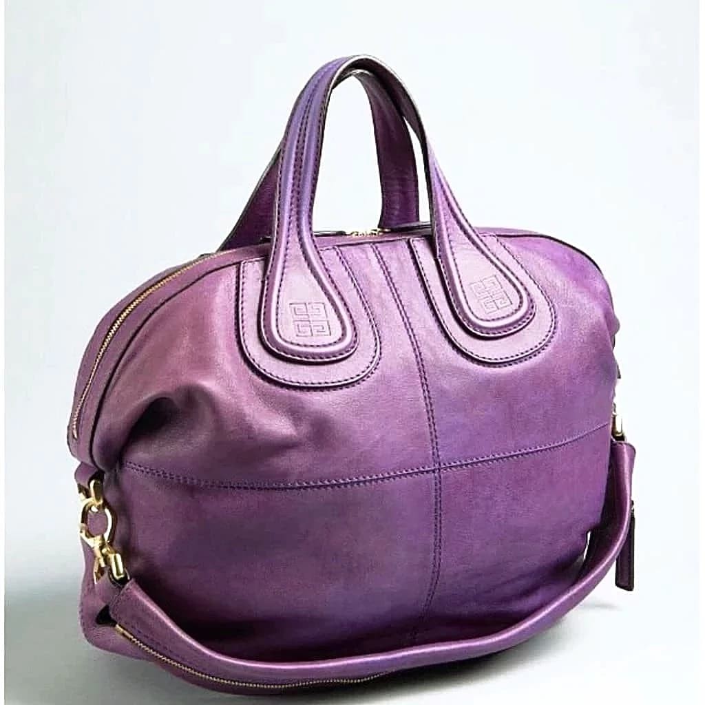 Givenchy Nightingale Medium Leather Satchel - CHIC Kuwait Luxury Outlet