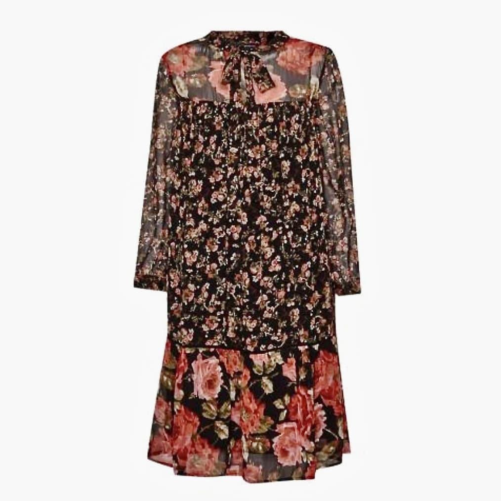 French Connection Anastasia Floral dress - CHIC Kuwait Luxury Outlet