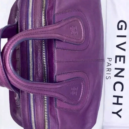 Givenchy Nightingale Medium Leather Satchel - CHIC Kuwait Luxury Outlet
