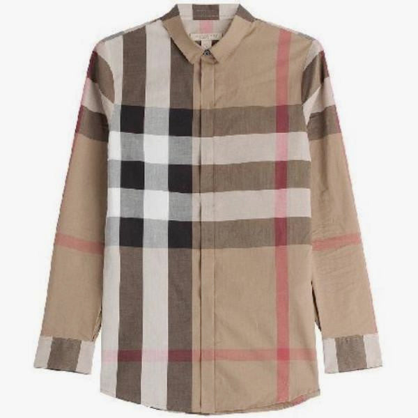 Burberry BRIT Signature Check Shirt - CHIC Kuwait Luxury Outlet