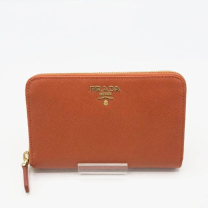 Prada Saffiano Leather Zip Wallet - CHIC Kuwait Luxury Outlet