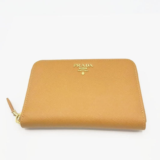 Prada Safiano Leather Zip Wallet - chickuwait.com