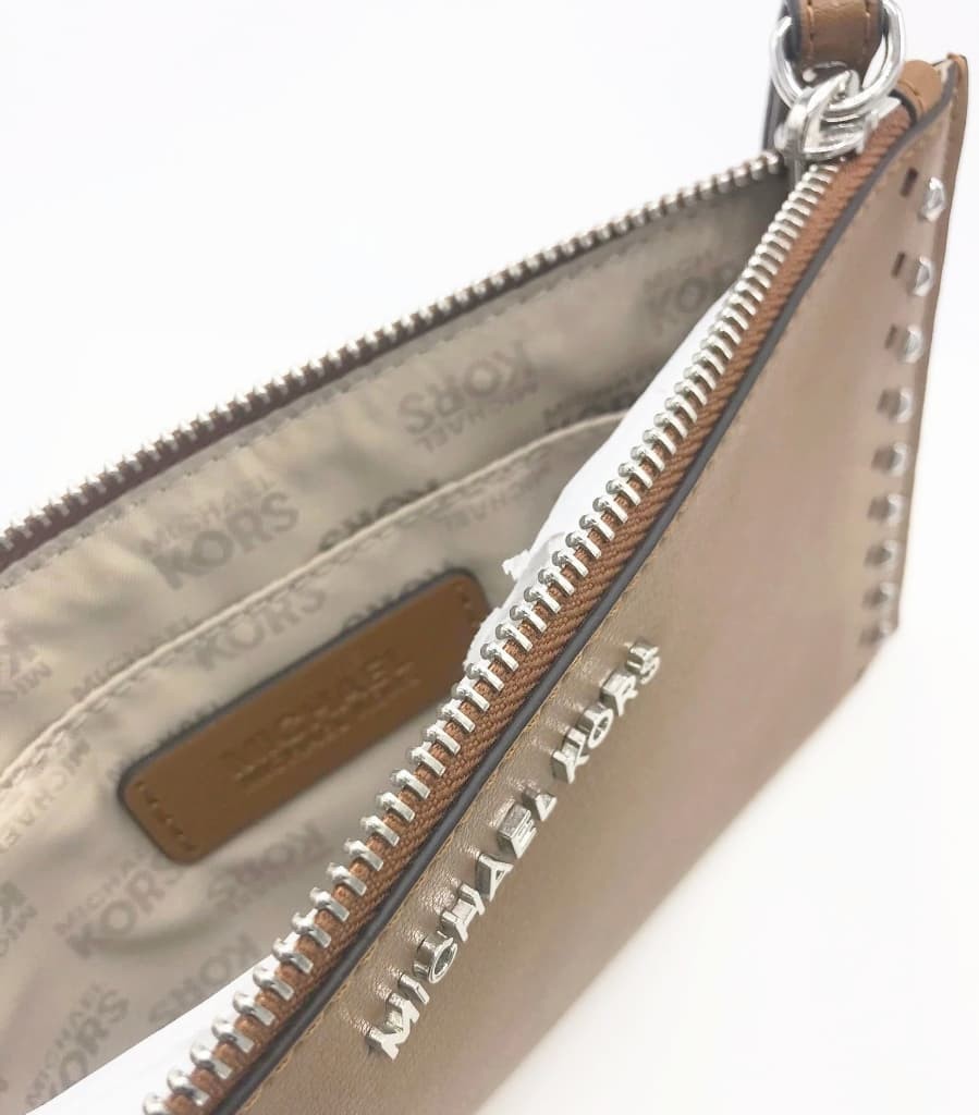 Michael kors clearance studded wristlet