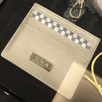 Furla Leather Card Holder - CHIC Kuwait Luxury Outlet