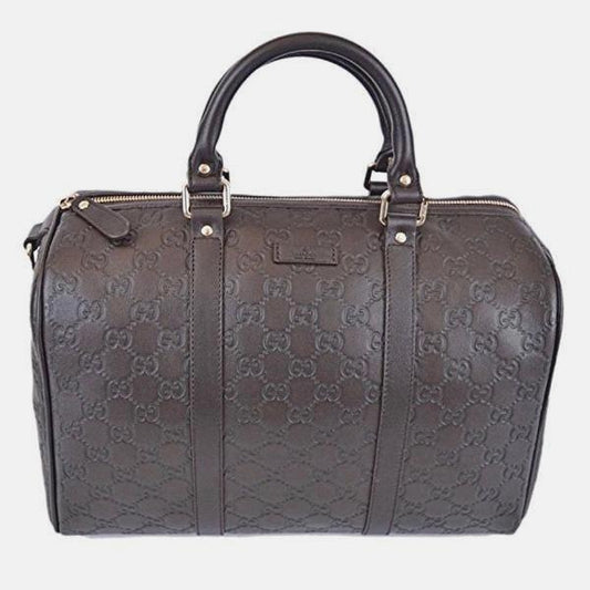 Gucci Bauletto Leather Tote - CHIC Kuwait Luxury Outlet