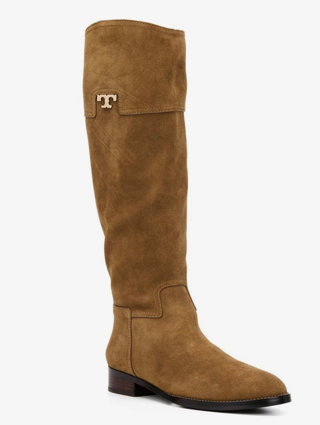 Tory Burch Wembley Suede Knee Boots - CHIC Kuwait Luxury Outlet