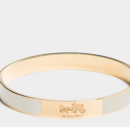 Coach Plaque Enamel Bangle - CHIC Kuwait Luxury Outlet
