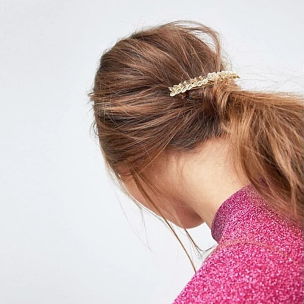 Leaf back hair clip - chickuwait.com