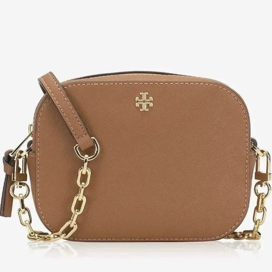 Tory Burch Emerson Crossbody Brown - chickuwait.com