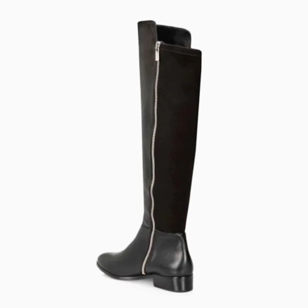 Michael Kors Bromley Leather Knee Boots - CHIC Kuwait Luxury Outlet