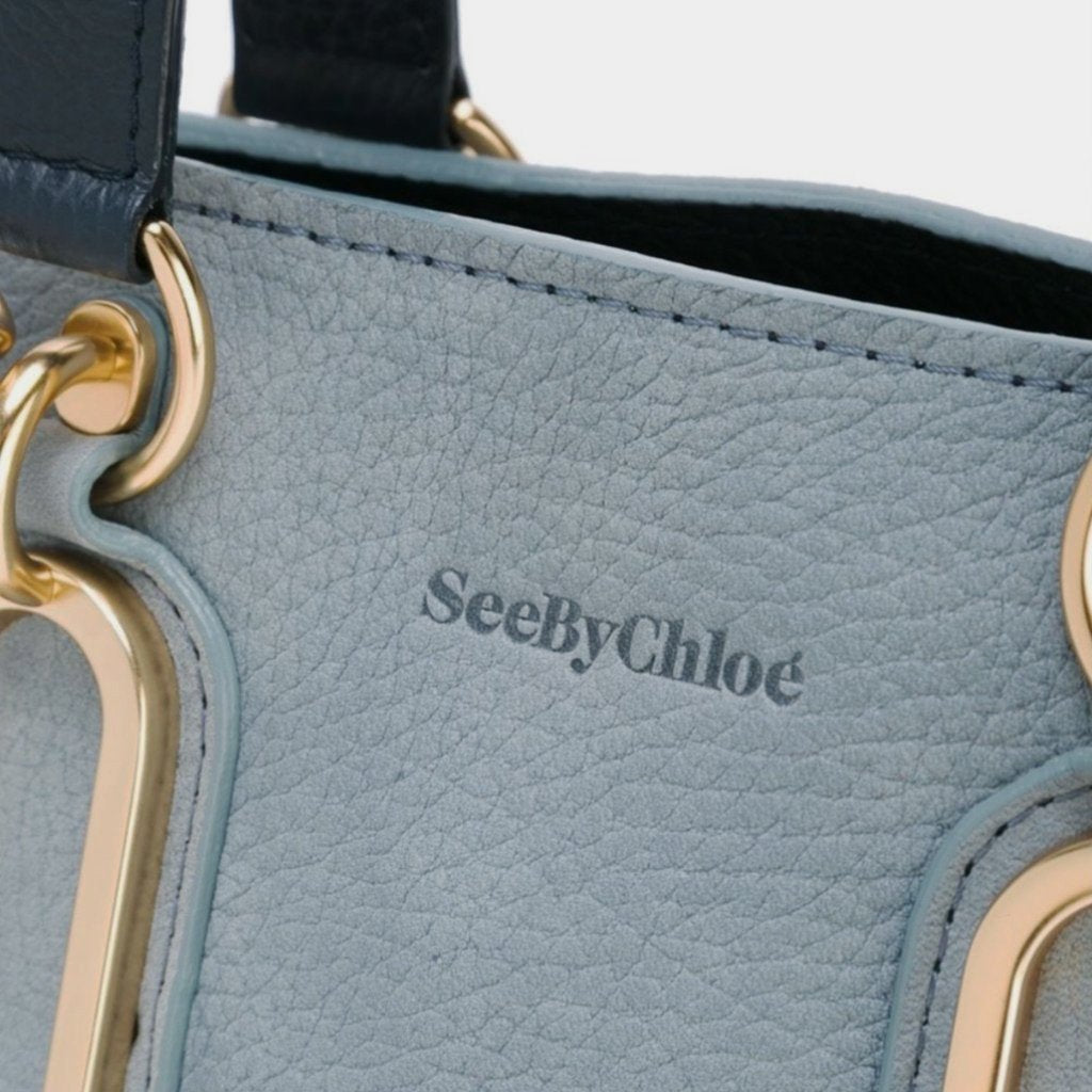 See By Chloe Paige Mini Blue Crossbody - CHIC Kuwait Luxury Outlet