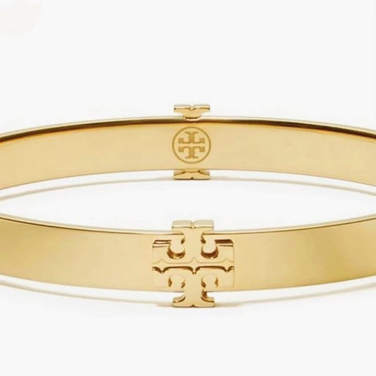 Tory Burch Logo Bangle Gold - chickuwait.com