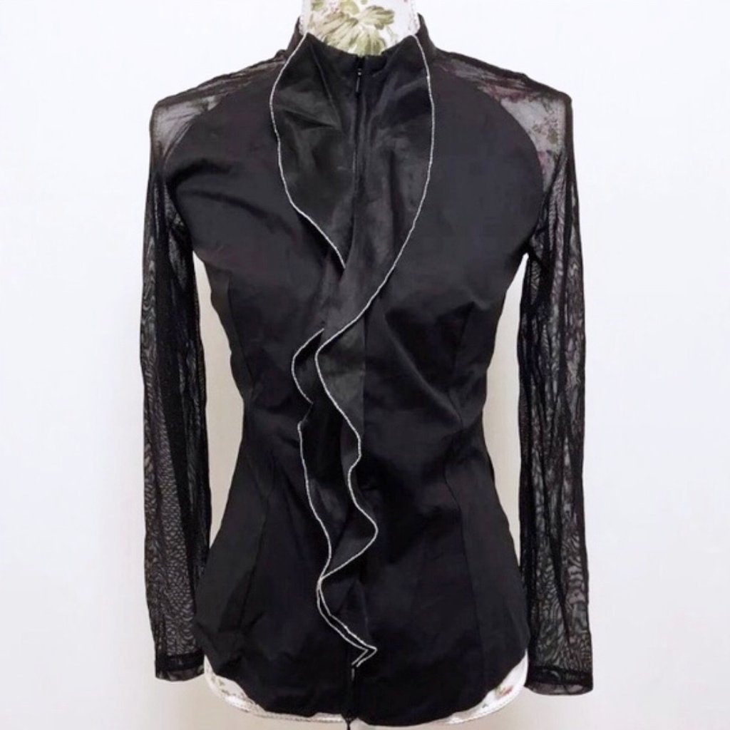 Anne Fontaine Shirt Black SAGA - CHIC Kuwait Luxury Outlet