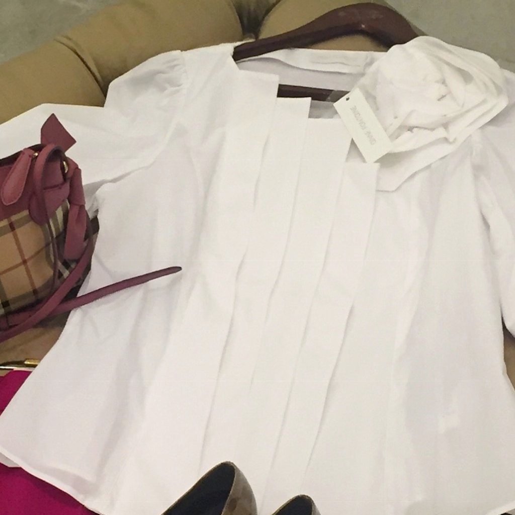 Anne Fontaine Shirt Pleats LAGUNE - CHIC Kuwait Luxury Outlet