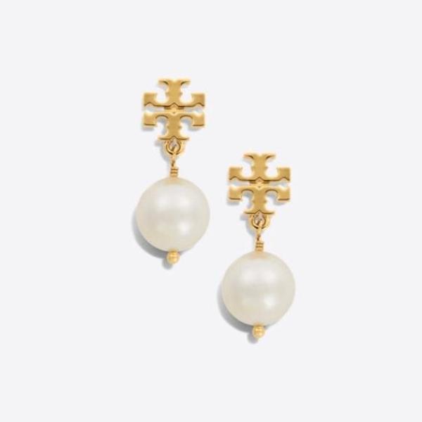 Tory Burch Pearl Drop Earrings - chickuwait.com