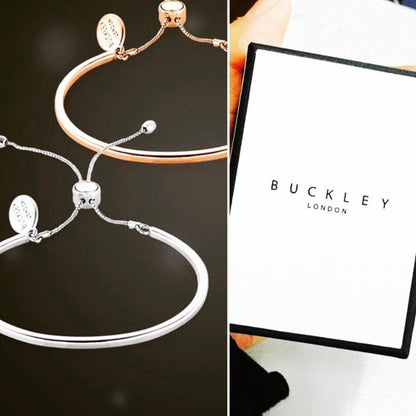 Buckley London Bangle Silver - CHIC Kuwait Luxury Outlet