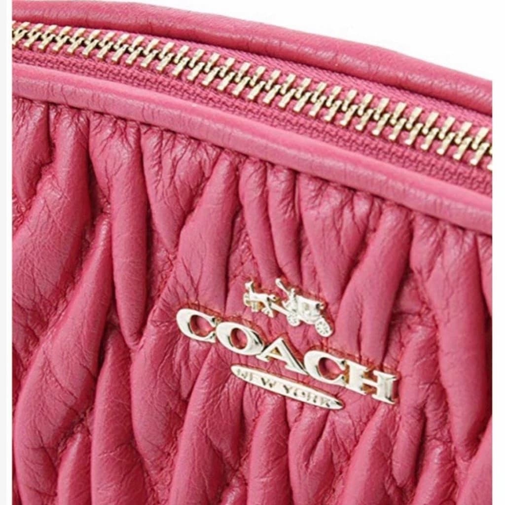 Coach Matelasse Twist Kelsey Shoulder Bag - CHIC Kuwait Luxury Outlet