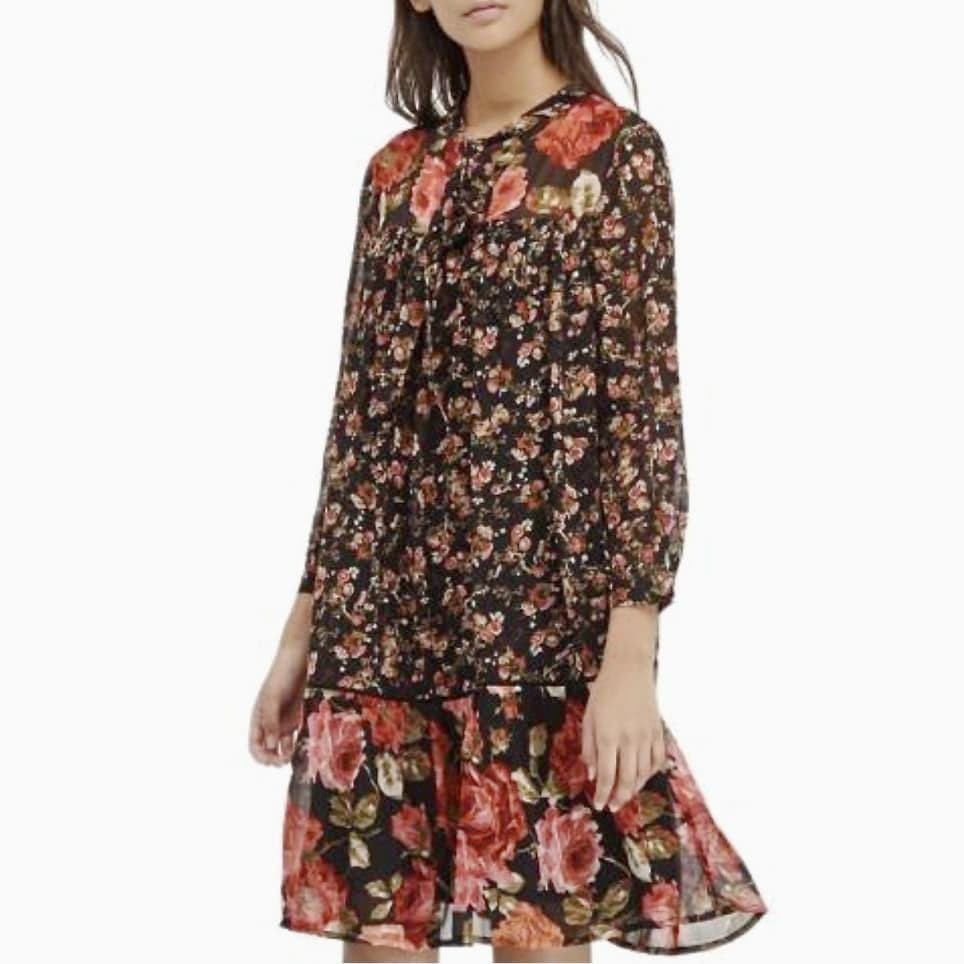 French Connection Anastasia Floral dress - CHIC Kuwait Luxury Outlet